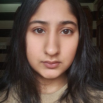 Natural look-open hair
